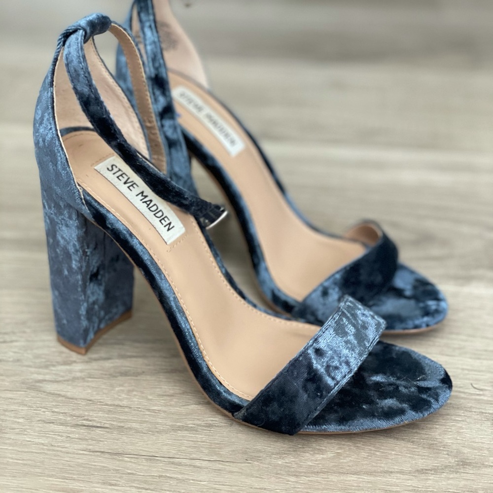 Blue heels